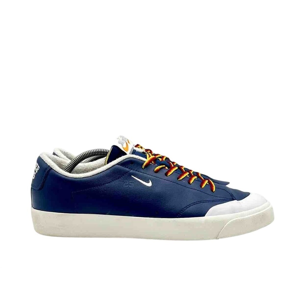 Nike SB Blazer Low XT Quartersnacks‎ Blue Leather Sneakers 943904-400 Men 11.5